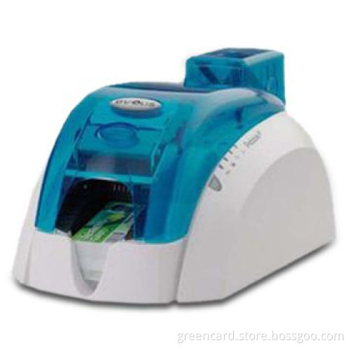 Single-sided Evolis Pebble 4 ID Card Printers with USB Interface